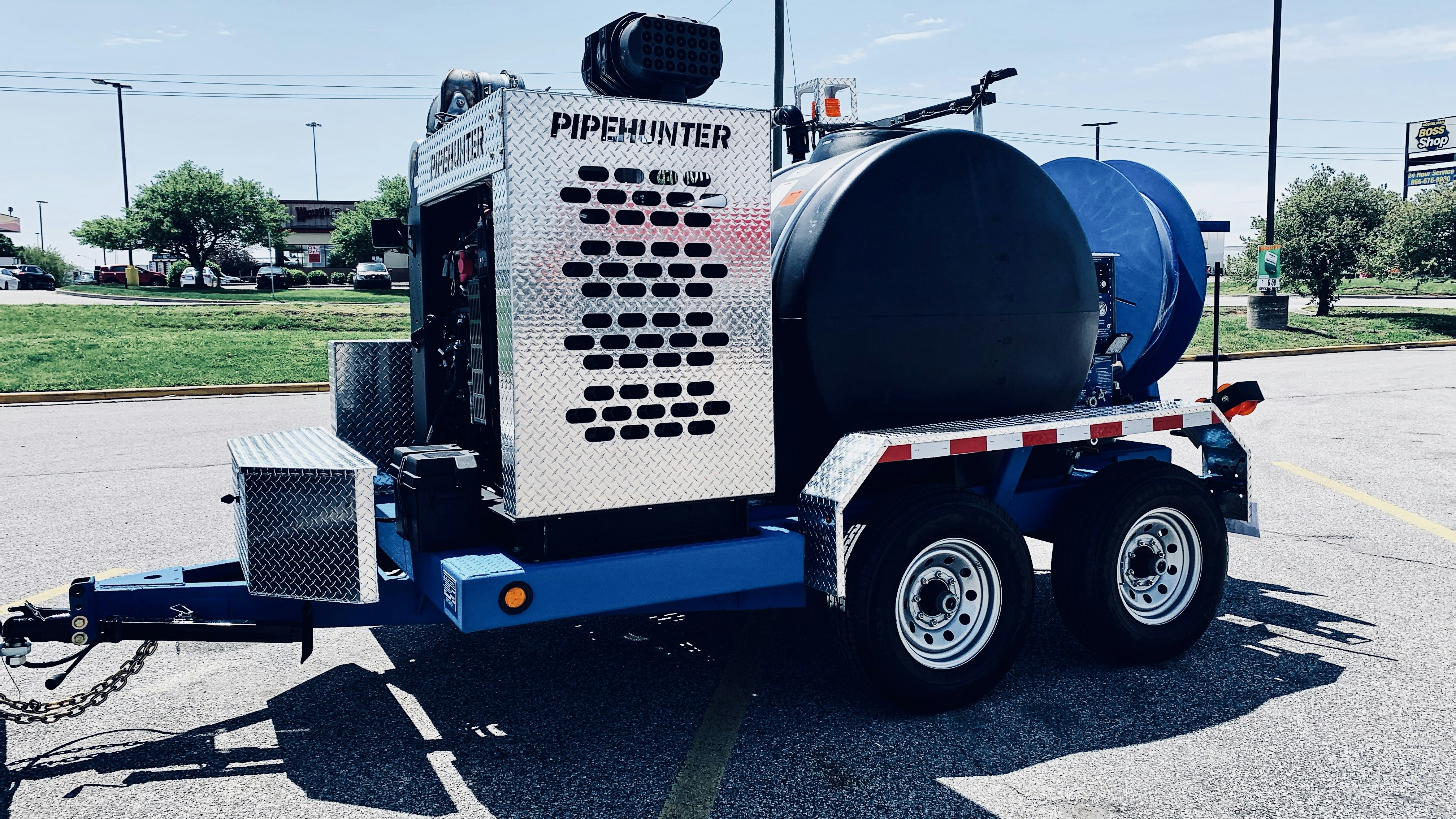 PipeHunter Trailer Jetter